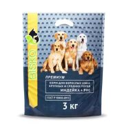 BISKO «ПРЕМИУМ» корм для взрослых собак средних и крупных пород с индейкой