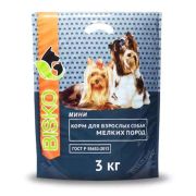 BISKO «МИНИ» корм для собак мелких пород с говядиной