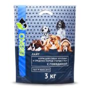 BISKO «ЛАЙТ» корм для взрослых собак с излишним весом старше 7 лет с говядиной