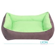 Лежанка для собак «ЛИОН» «УЮТ» Зеленая размер L 57x48x14см