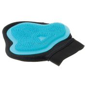 Руковица «Hello Pet 3008» Силикон на руку Большая, Морская волна